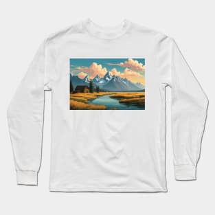 Grand Teton National Park Long Sleeve T-Shirt